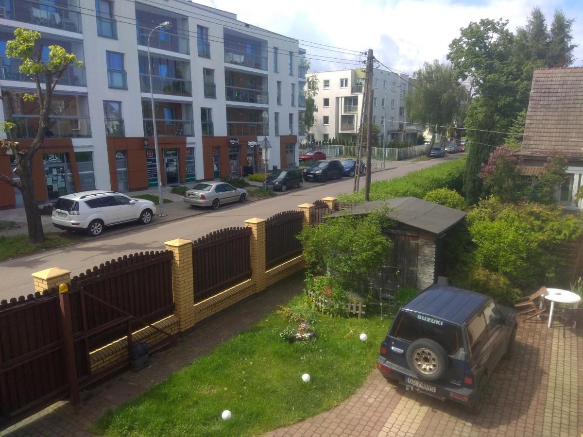 Ferienwohnung Sloneczny Apartament Z Balkonem Danzig Exterior foto