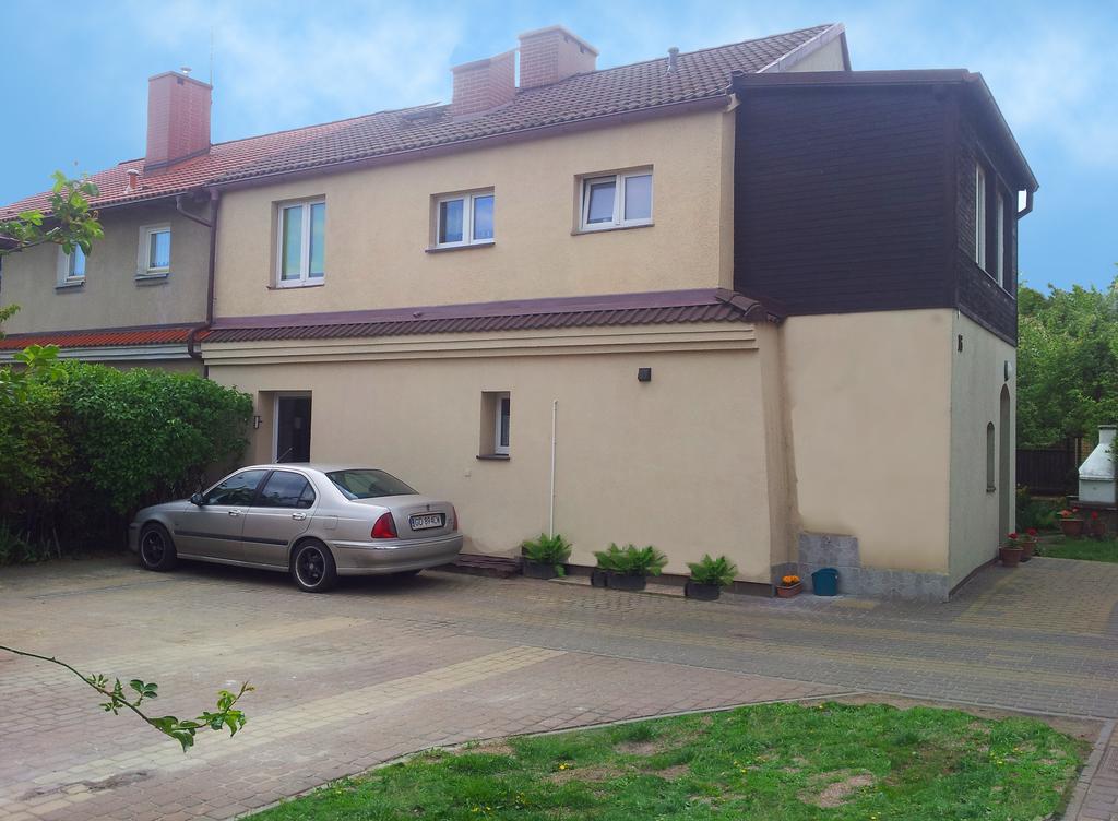 Ferienwohnung Sloneczny Apartament Z Balkonem Danzig Exterior foto