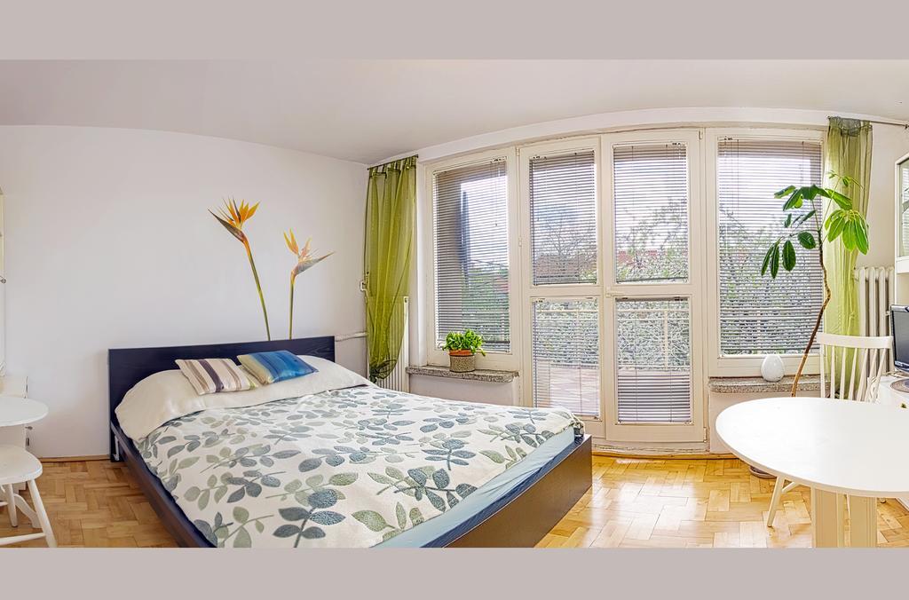 Ferienwohnung Sloneczny Apartament Z Balkonem Danzig Exterior foto
