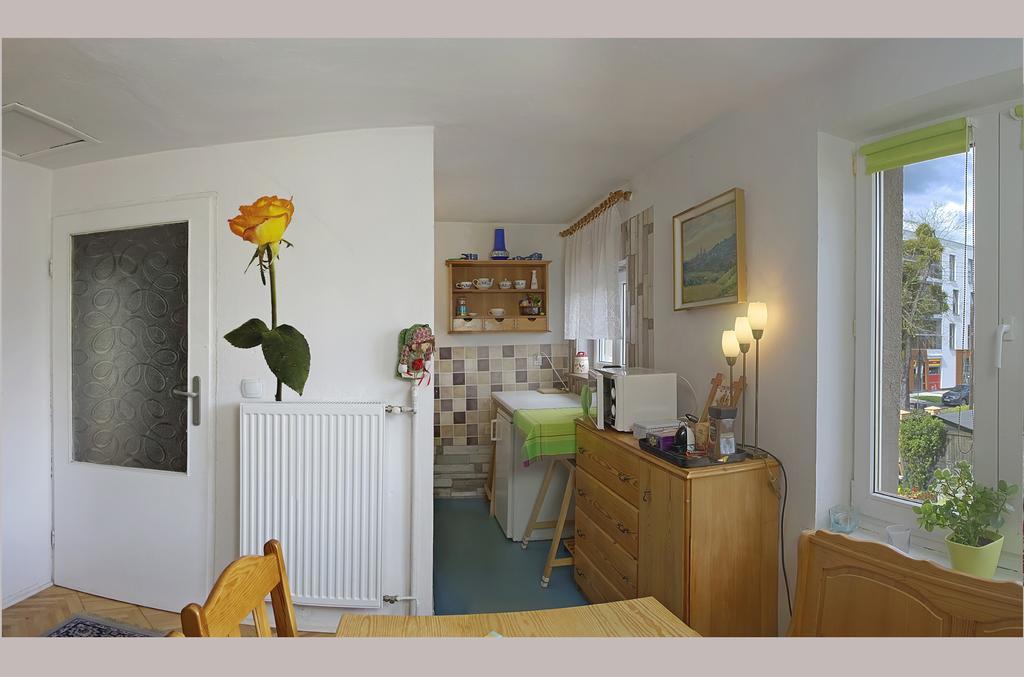 Ferienwohnung Sloneczny Apartament Z Balkonem Danzig Exterior foto