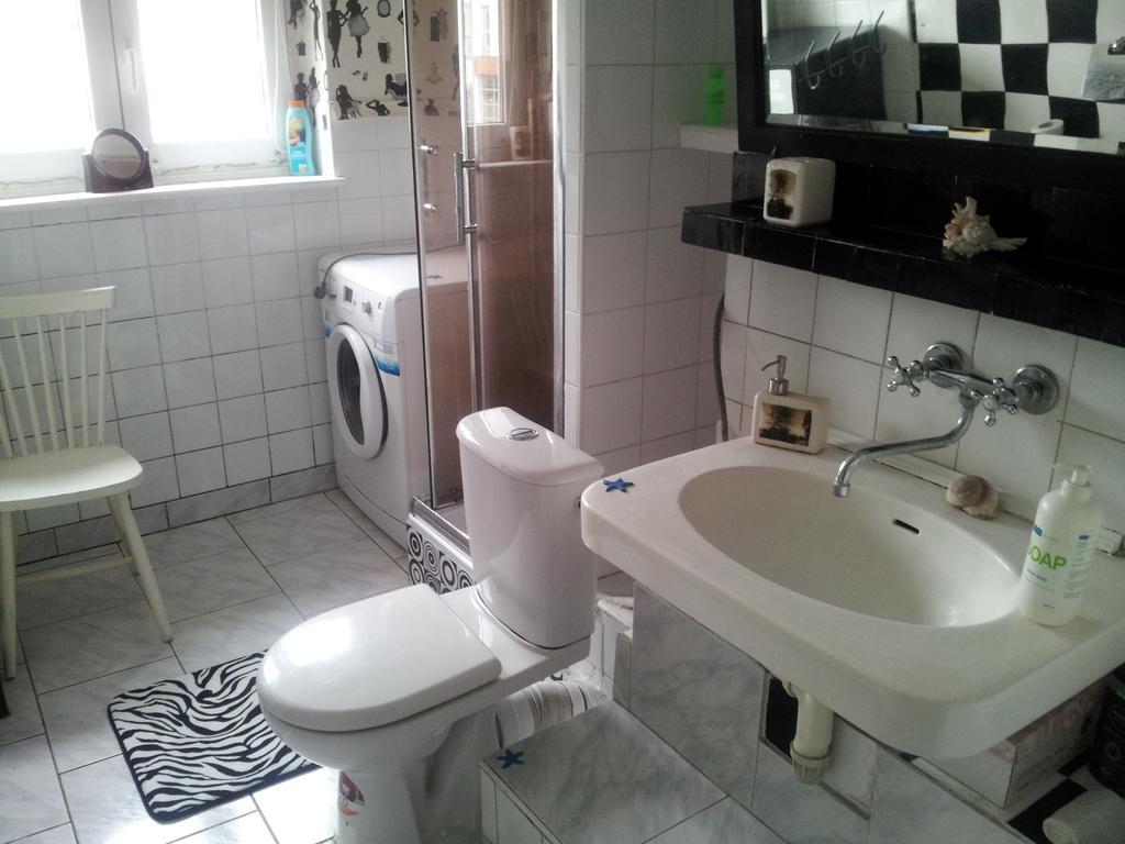 Ferienwohnung Sloneczny Apartament Z Balkonem Danzig Exterior foto